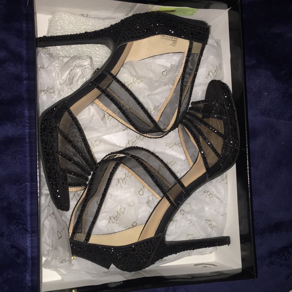 Sequin Heels